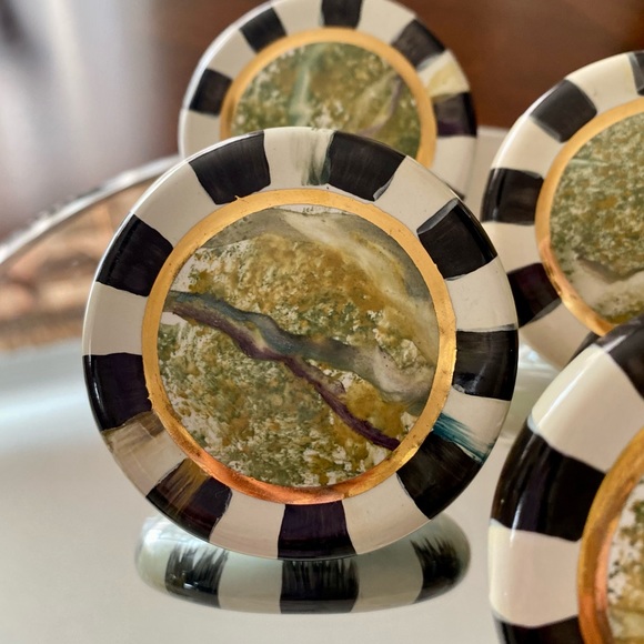 MacKenzie-Childs Discontinued Cheltenham Round Knob ✨NEW✨ - Picture 4 of 8